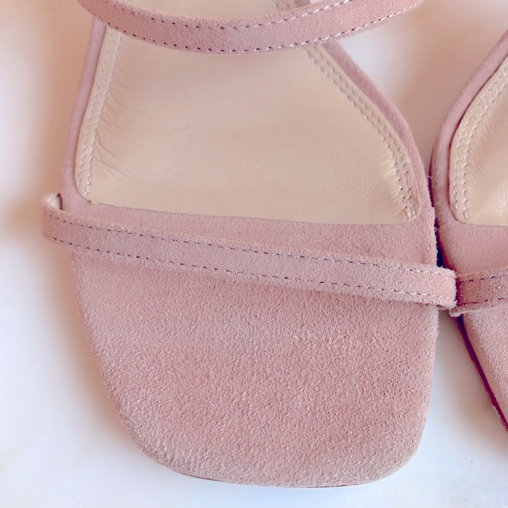 Black Suede Studio Verana Ankle Strap Sandal, Pink Suede, EU Size 38.5 - Picture 7 of 14
